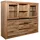 MASSIVMOEBEL24.DE Highboard 155 x 140 x 43 cm Beige