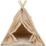 TRIXIE Tipi Boho, 55 x 65 x 55 cm, beige