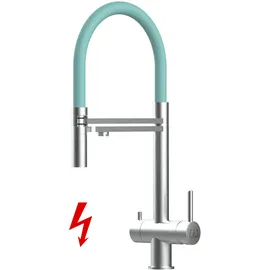 VIZIO Niederdruck 3 Wege Wasserhahn Küchenarmatur Türkis