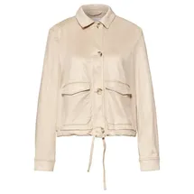 STREET ONE Jacke aus Velours mit Knopfleiste - 44