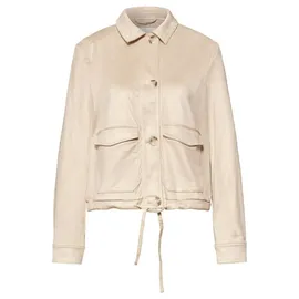 STREET ONE Jacke aus Velours mit Knopfleiste - 44
