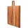 Teakhaus Bistro Servierbrett Teakholz 1 47 x 36 cm Braun