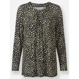Inspirationen Tunikashirt schwarz 36