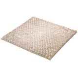 Kleine Wolke Badteppich Cory, Farbe: Pearl, Material: 100% Polyester, Größe: 60x 60 cm