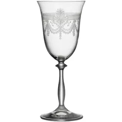6er Set BOHEMIA Cristal Weinglas Rosalie 350 ml Kristall, Kristalloptik Transparent Klar