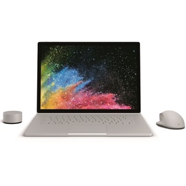 Microsoft Surface Book 2 15,0 i7 16 GB RAM 256 GB SSD Wi-Fi silber