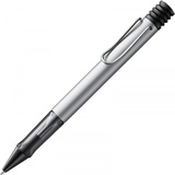 Lamy AL-star leichter Kugelschreiber 225 aus Aluminium in weiß-silber mit ergonomischem Griff und selbstfederndem Metallclip, inkl. Großraummine LAMY M 16 M