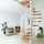 DOLLE Spindeltreppe Oslo Ø160 cm 273-299 cm Holz/Kunststoff/Metall