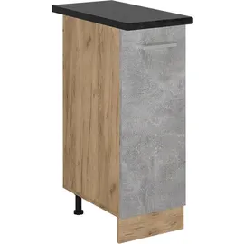 Vicco Unterschrank Apothekerschrank R-Line 30 x 0 x 0 cm Grau