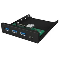 ICY BOX IB-HUB1418-i3 4 Port USB 3.2 Gen 1-Hub (USB 3.0 Schwarz