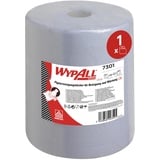 Kimberly-Clark WypAll L20 Reinigungs- + Wartungspapier, 1 blaue Wischrolle x 500 Papierwischer