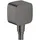 Hansgrohe Fixfit Wandanschlussbogen Rückflussverhinderer Schwarz/Brushed Black Chrome