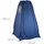 Relaxdays Pop Up Umkleidezelt Blau