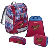 Step by Step Schulranzen-Set 4tlg. 2in1 Horse Family