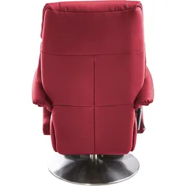 sit&more TV-Sessel Invito Kunstleder 80 x 113 x 80 cm Rot mit Motor und Aufstehhilfe