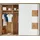 SchlafKONTOR Schwebetürenschrank Capri 270 x 225 x 60 cm Beige