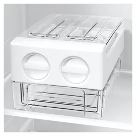 Gorenje G600 NRR9185EAXLWD Side-by-Side (547 l, 1786 mm hoch, Edelstahl)