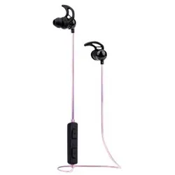 Manhattan Bluetooth In-Ear Headset (Clearance Pricing), Multi Coloured Cable Lig