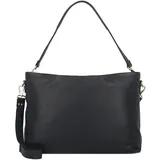 Plevier Structure Millau Schultertasche Leder Schwarz