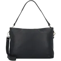 Plevier Structure Millau Schultertasche Leder Schwarz