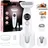 Houpoo 3-In-1 Intimrasierer für Frauen Weiß