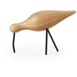 Normann Copenhagen - Shorebird Bildhauerei Large Black - 22 cm - 14 cm