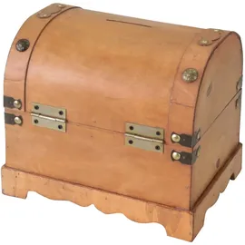 HMF Spardose aus Holz Schloss 23,5 x 18 x 20 cm Groß Namibia,