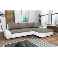 Beautysofa Ecksofa TEO mit Schlaffunktion, Schlafecke - Sofa Webstoff