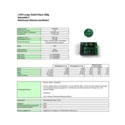 Kaffeekapseln DISCS 50ST Lungo Subtil L'OR 4029939 L`OR Intensität 3