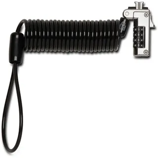 Kensington Slim Kombinationsschloss für Portabel Standard Slots, Slim-Schließkopf (Diebstahlschutz)