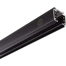 Deko-Light 3-Phasen Schienensystem, D Line Aufbaustromschiene 2m Graphitschwarz