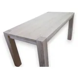 Tisch komplett aus massivem Eichenholz 210x80cm, Esstisch, Eichentisch, Handgefertigter Massivholztisch, Tisch nur aus Holz