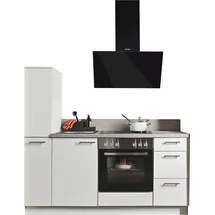 kochstation Küchenzeile Scafa 180 cm weiß
