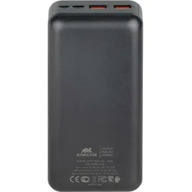 RivaCase® Rivacase, VA2103 Powerbank 30000 mAh Schwarz