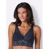MISS MARY Bügelloser BH E 75 Blau