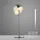 OTTO home Tischleuchte Akku Tischlampe Gerrin Indoor Outdoor, magnetischer Flaschenaufsatz, Dimmfunktion, Memoryfunktion, LED fest integriert, Warmweiß, Pilzlampe Flaschenaufsatz, Regulierung der Lichtstärke, Pilz, Lampe silberfarben