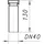 Dallmer Tauchrohr 010/0 Röhrensiphon