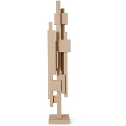 HKliving - Skyline Skulptur, M, beige