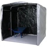 Proregal Gerätehaus 2,01 x 2,01 m Silber