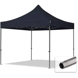 TOOLPORT Faltpavillon 3 x 3 m schwarz 582540