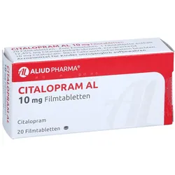 Citalopram AL 10 mg Filmtabletten 20 St