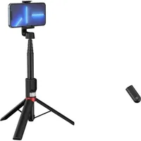SmallRig 3636B Tragbares Selfie Stick Stativ ST20 Pro, schwarz