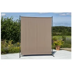 Merxx Sichtschutz Textil, breit, taupe