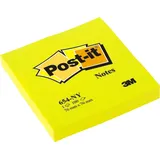 Post-it Haftnotizblock Neon - 76 x 76 mm, zitronengelb