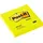 Post-it Haftnotizblock Neon - 76 x 76 mm, zitronengelb