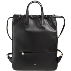 DuDu Ellesmere City Rucksack Leder 44 cm  schwarz