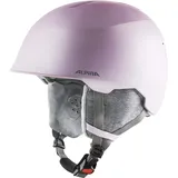 Alpina MAROI JR - Sicherer, Bruchfester & Individuell Anpassbarer Skihelm Für Kinder, light-rose matt, 51-54 cm