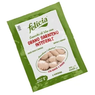 Gnocchi di Riso con Grano Saraceno Integrale Senza Glutine - Pasta Fel