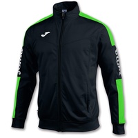 Joma Unisex 6XS Anorak Trivor, Schwarz/Neongrün, XXXXXXS