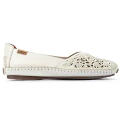 Pikolinos für Damen. 578-4976 Jerez Ballettschuhe aus weißem Leder (38), Wohnung, Keine, Klassisch